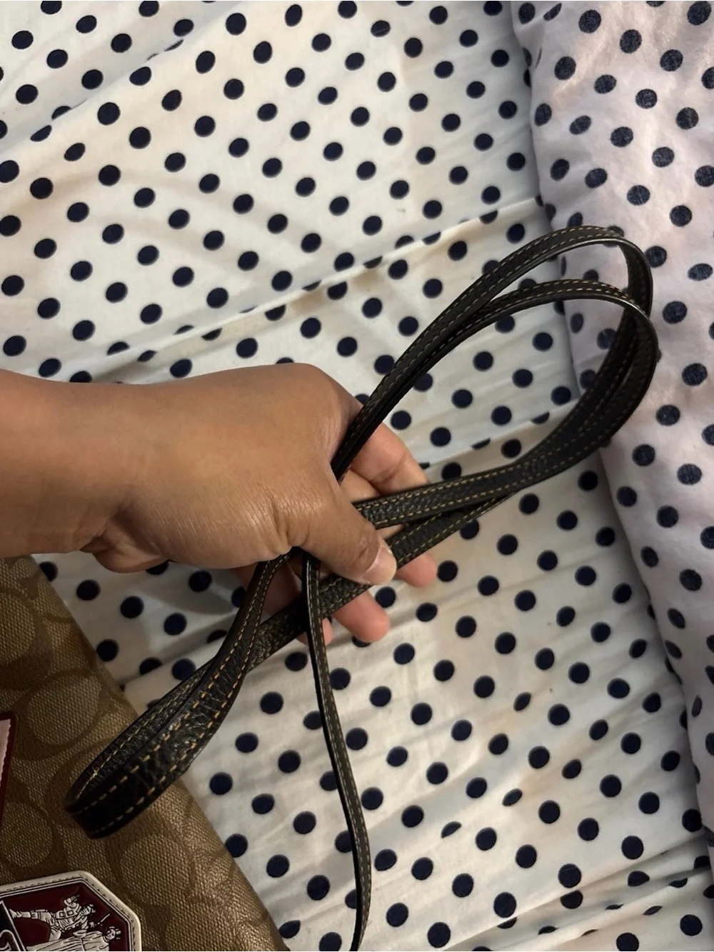 Coach Star Wars x Hayden Signature Canvas and Dark Brown Leather Crossbody - Picture 11 of 12